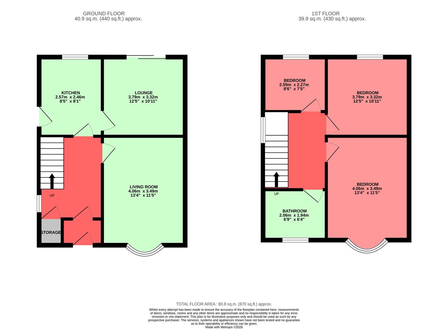 Coniston Rise, Aberdare Floorplan