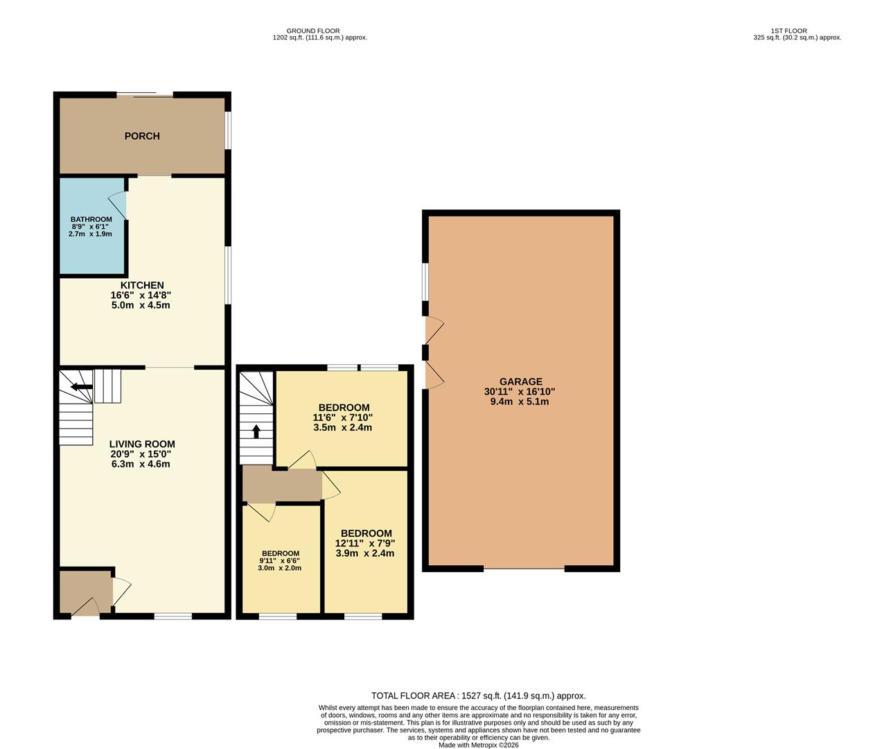 Glanaman Road, Cwmaman, Aberdare Floorplan